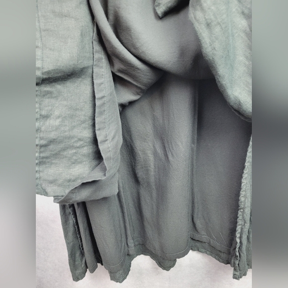 Reistor The Hemp Noir Reading Tea Leaves Dress 100% Hemp Size2XL - Picture 14 of 15